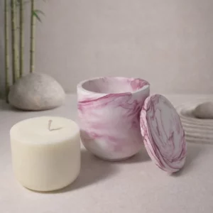 pot rose avec recharge
