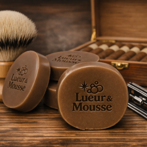 savon à barbe au cigare