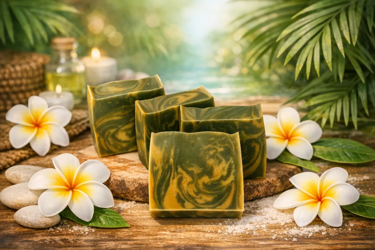 savon au plumeria
