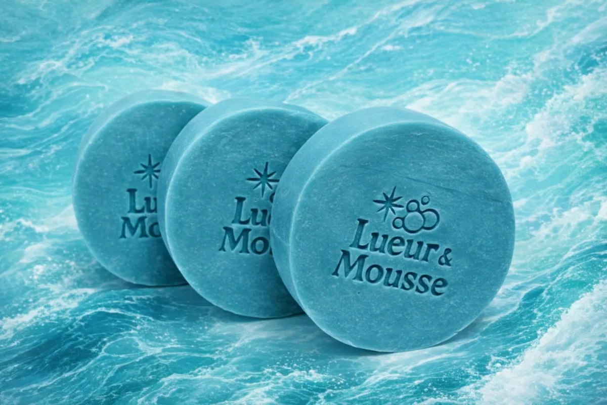 savons a barbes aqua marine