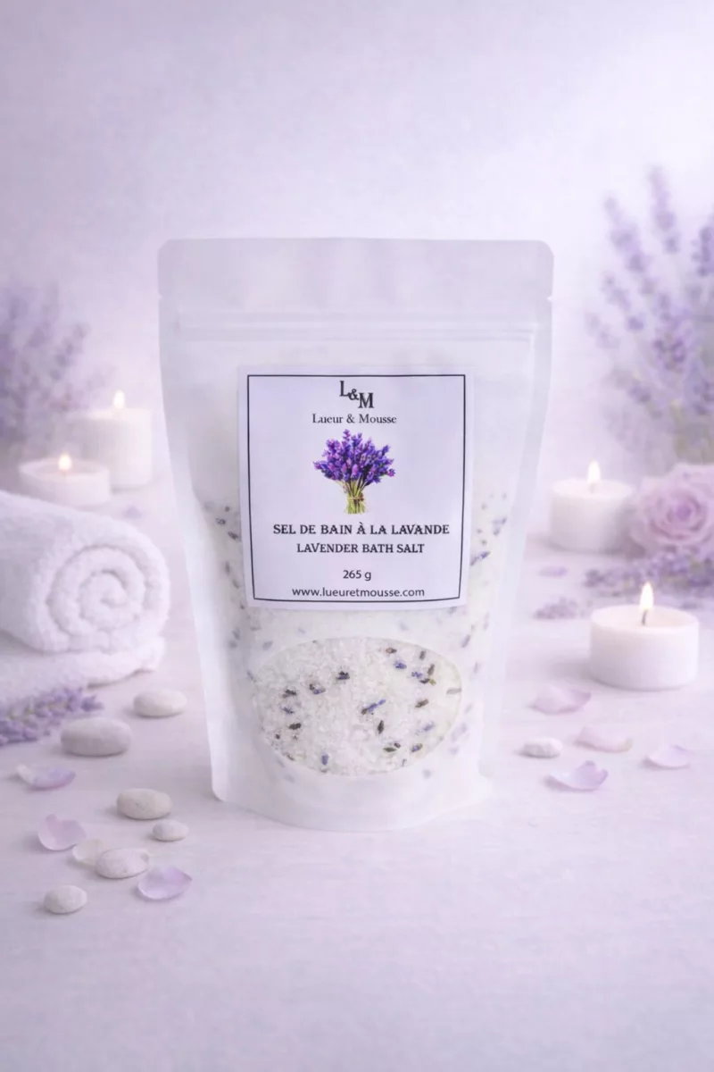 sel de bain lavande