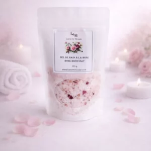 sel de bain rose