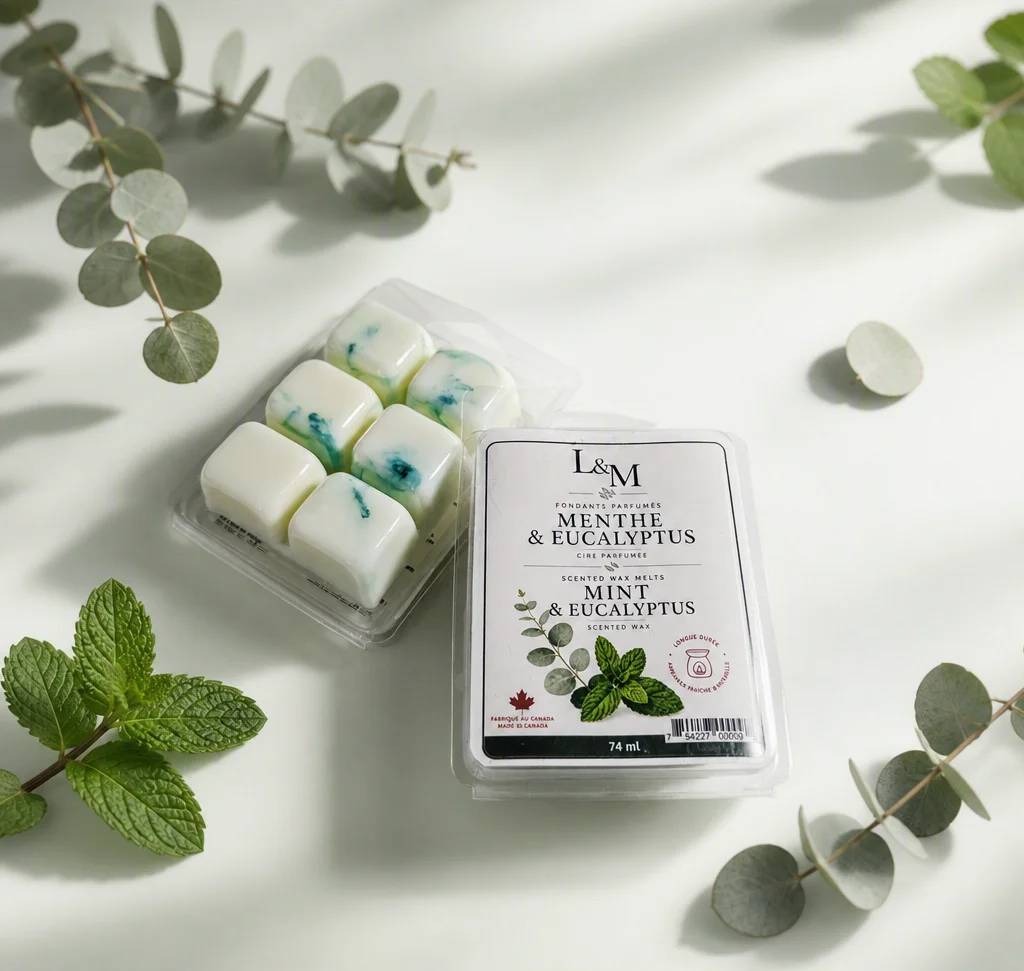 Fondant parfumé menthe et eucalyptus Lueur & Mousse