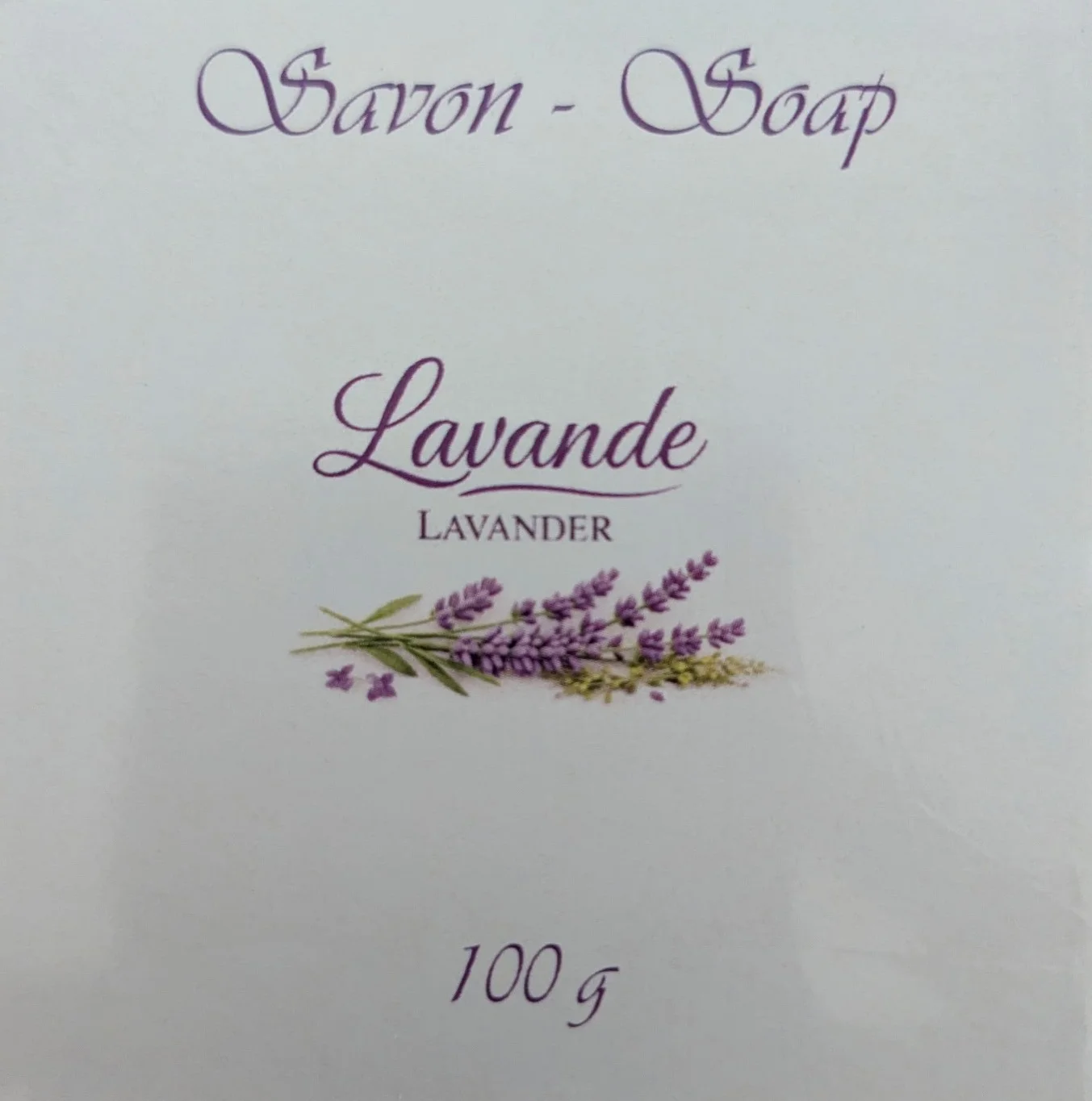 Savon en pain à la lavande – Lueur & Mousse